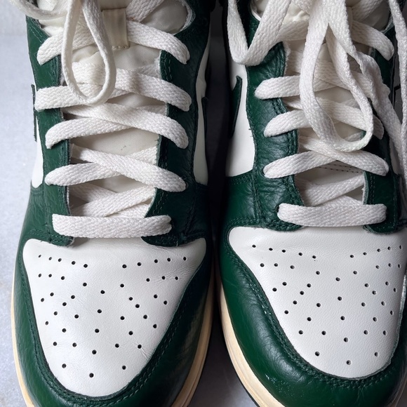 Nike Dunk High 2011 Gorge Green Size 10,5 317982-119 Pre-owned Very Clean - Picture 5 of 16